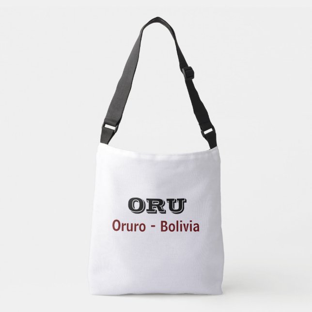 Ajustável Bolsa Oruro - Bolivia (Frente)