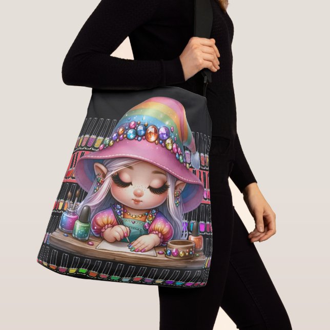 Ajustável Bolsa para Manicure Beyond Precious - VER COSTAS (Close Up)