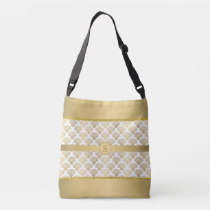 Ajustável Bolsa personalizado com conchas Elegantes do Mar D