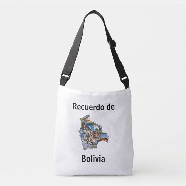 Ajustável Bolsa recuerdo de Bolivia (Frente)
