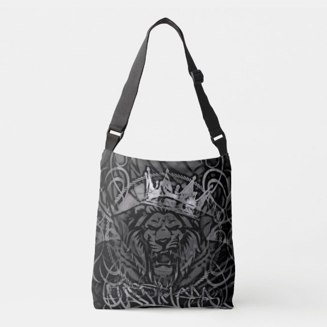 Ajustável Bolsa Royal bent preta Lyon  (Frente)