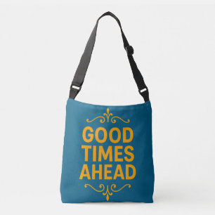 Ajustável Bolsa Tote/Cross-Body com Impressão Total