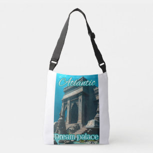 Ajustável Bolsa Tote/Crossbody de Impressão Total