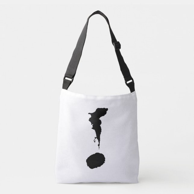 Ajustável Bolsa transversal (Frente)