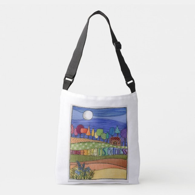 Ajustável Bolsa transversal (Frente)