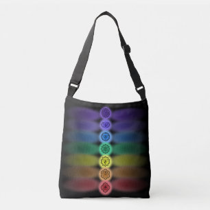 Ajustável Bolsa transversal 7 chakras