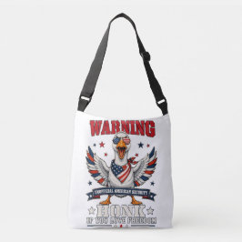 Ajustável Bolsa transversal Angry Goose 4 de Julho