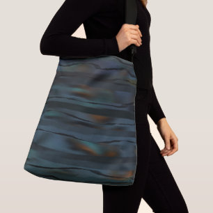 Ajustável Bolsa transversal azul de chuva