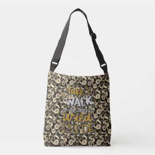 Ajustável Bolsa transversal Cogumelo do Lado Selvagem