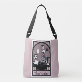 Ajustável Bolsa transversal com design do Tarot "The Writer"