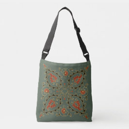 Ajustável Bolsa transversal com design uzbeque