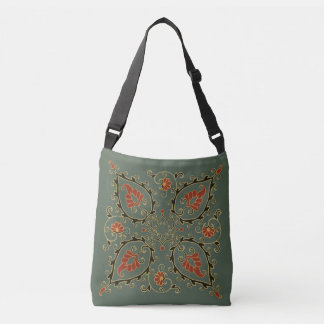 Ajustável Bolsa transversal com design uzbeque