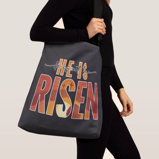 Ajustável Bolsa transversal com imagem personalizada - Ele R (Close Up)