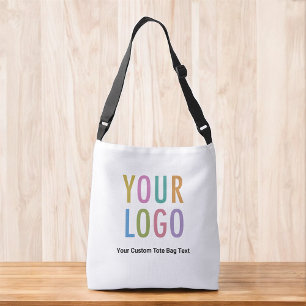 Ajustável Bolsa transversal com logotipo em dois lados perso