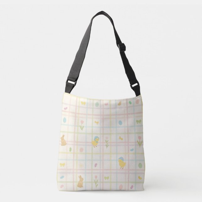 Ajustável Bolsa transversal da Páscoa (Frente)