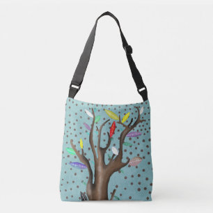 Ajustável Bolsa transversal de arte wearable Rupydetequila d