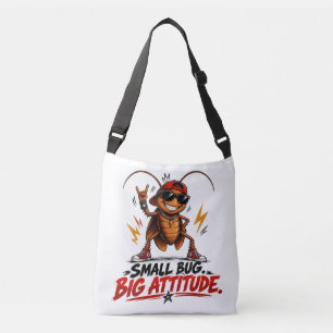 Ajustável Bolsa transversal de barata de desenho animado eng