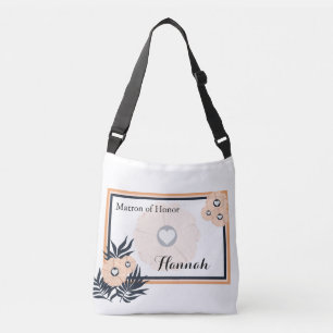 Ajustável Bolsa transversal de casamento para madrinha com m