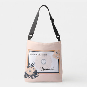 Ajustável Bolsa transversal de casamento para madrinha com m