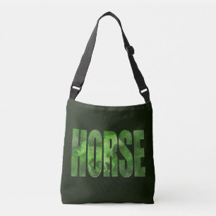 Ajustável bolsa transversal de cavalo