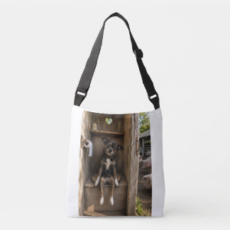 Ajustável Bolsa transversal de fazenda selfie de Chihuahua e