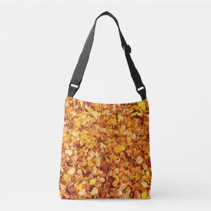 Ajustável Bolsa transversal de folhas de outono