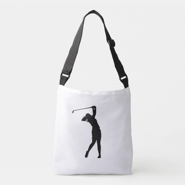Ajustável Bolsa transversal de golfe presente elegante para  (Frente)