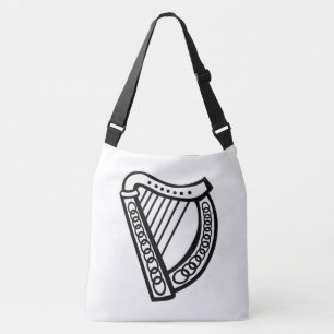 Ajustável Bolsa transversal de harpa celta
