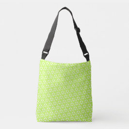 Ajustável Bolsa transversal de hexágonos entrelaçados