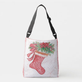 Ajustável Bolsa transversal de meia de Natal