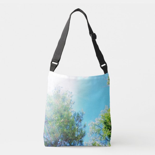 Ajustável Bolsa transversal estilo de arte design (Frente)