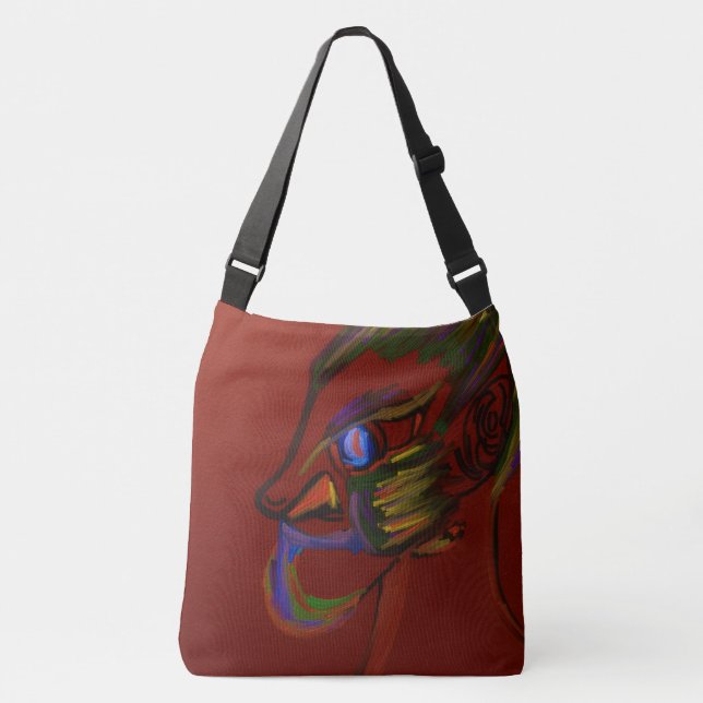 Ajustável Bolsa transversal Fire Warrior (Frente)
