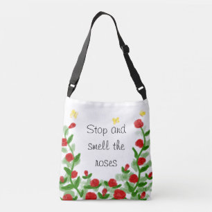 Ajustável Bolsa transversal floral