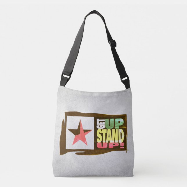 Ajustável Bolsa transversal Get Up Stand Up - Edição Delight (Frente)