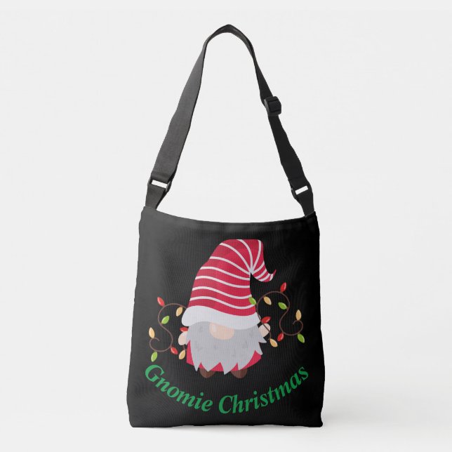 Ajustável Bolsa transversal Gnomie Natal (Frente)