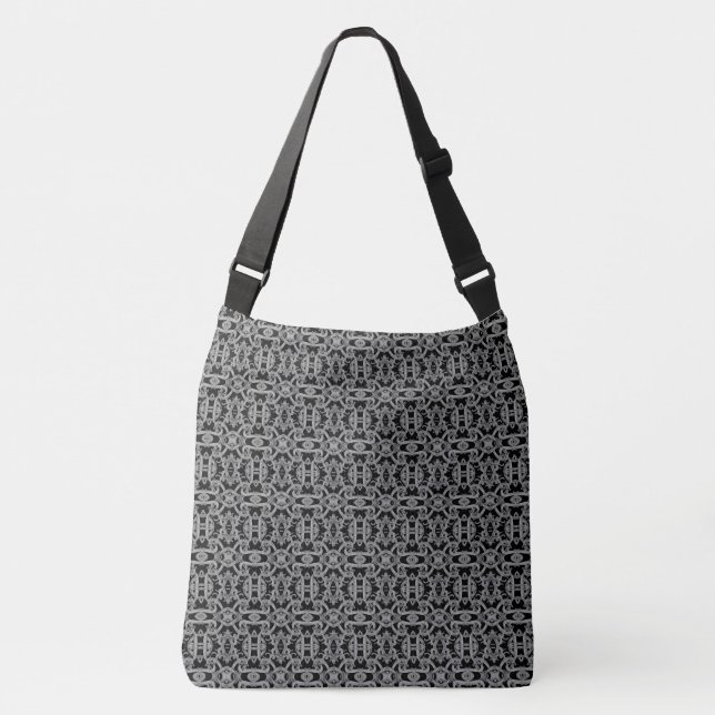 Ajustável Bolsa Transversal GÓTICA (Frente)