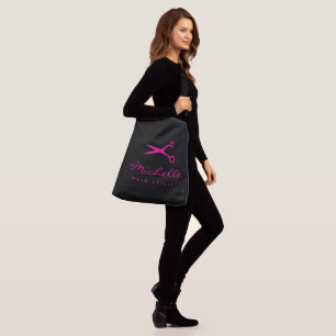 Ajustável Bolsa transversal grande e elegante para cabeleire