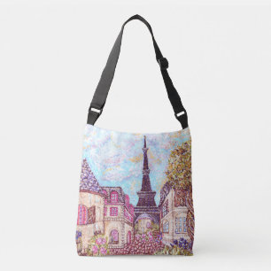 Ajustável Bolsa transversal inspirada na Torre Eiffel de Par