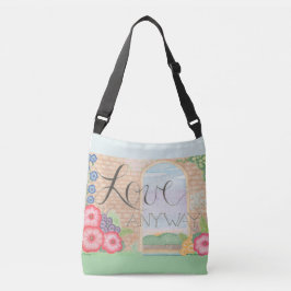 Ajustável Bolsa transversal Love Anyway