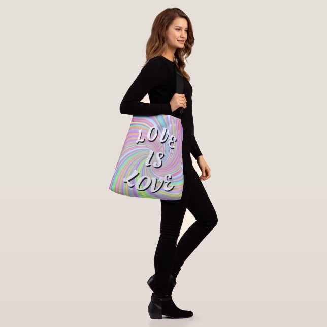 Ajustável Bolsa transversal Love Is Love Pride (No(a) Modelo)