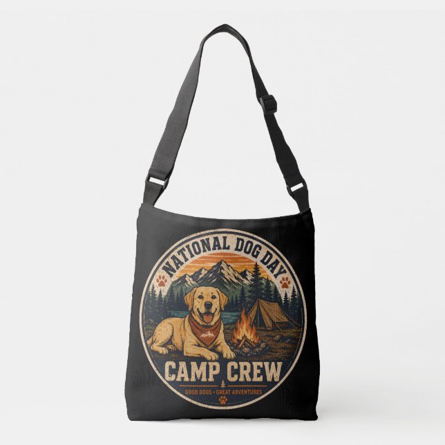 Ajustável Bolsa transversal para Labrador da equipe do acamp (Frente)