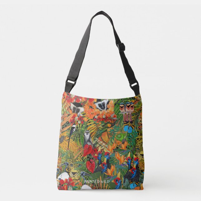 Ajustável Bolsa transversal selvagem (Frente)