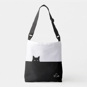 Ajustável Bolsa transversal Sneaky Cat