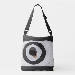 Ajustável bolsa transversal target com lágrimas