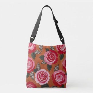 Ajustável Bolsa transversal Wild Rose