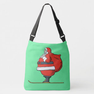 AJUSTÁVEL BOLSA TRANVERSAL DE NATAL DO PAPAI NOEL