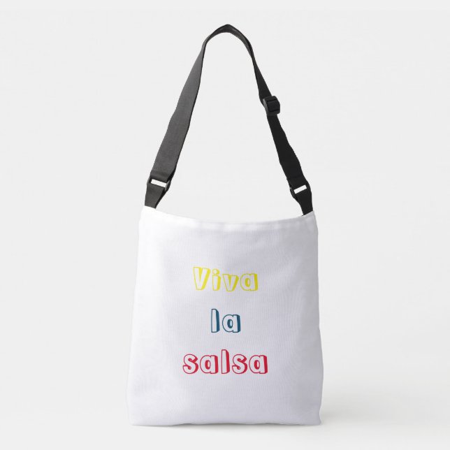 Ajustável Bolsa viva la salsa (Frente)