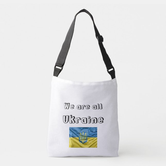 Ajustável Bolsa We are all Ukraine (Frente)