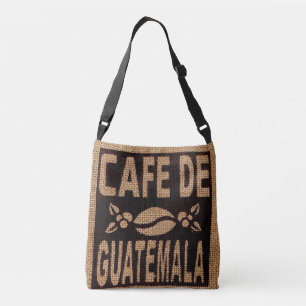 AJUSTÁVEL BURLAP COFFEE BAG BOLSA FAUX, GUATEMALA