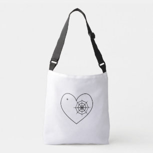 Ajustável Coração - Preto - Emo - Bolsa